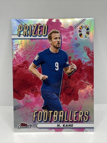 Harry Kane 2023 Panini Finest Pink/Red