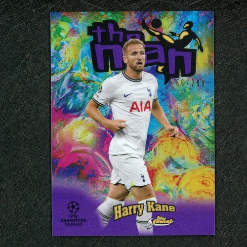 Harry Kane 2023 Topps Finest Purple /299