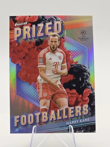 Harry Kane 2023 Topps Finest Red/Black Fusion