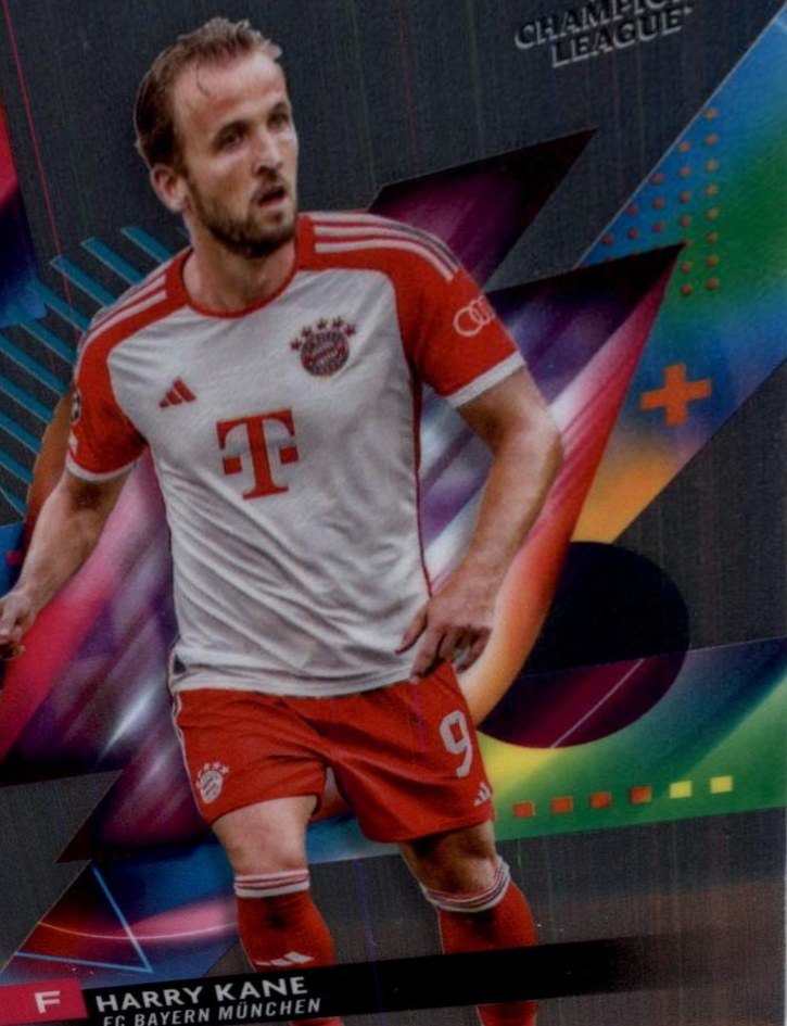 Harry Kane 2023 Topps Finest UEFA Club Competitions