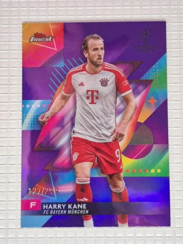 Harry Kane 2023 Topps Finest Viola /299