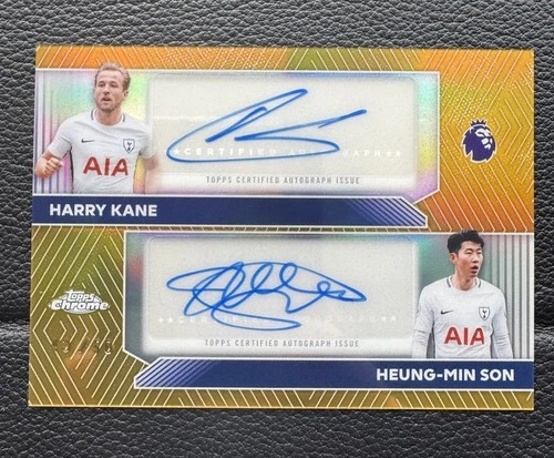 Harry Kane & Heung-Min Son 2025 Topps Chrome Gold /50