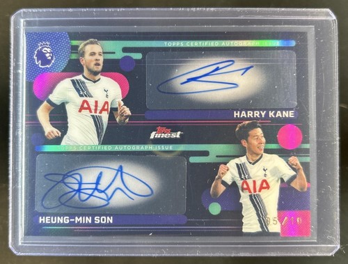 Harry Kane / Heung-Min Son 2026 Topps Finest Black Refractor /10