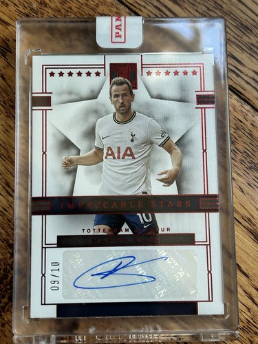 Harry Kane 2022 Panini Impeccabile Ruby /10