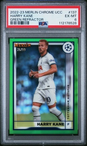 Harry Kane 2022 Topps Merlin Chrome 76/99