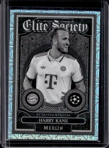 Harry Kane 2024 Topps Merlin Chrome B&W Vintage Mojo /35