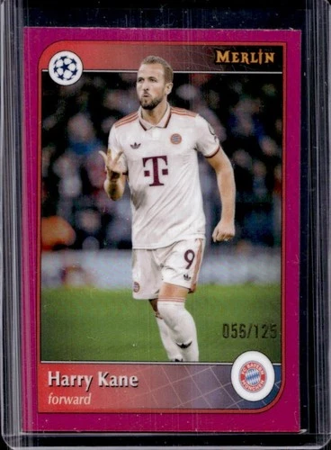 Harry Kane 2024 Topps Merlin Chrome Magenta Refractor /125