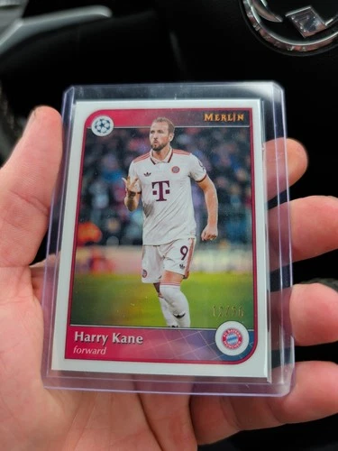 Harry Kane 2024 Topps Merlin Chrome Pearl Refractor /30