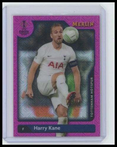 Harry Kane 2021 Panini Merlin Chrome Pink Mojo Refractor /275