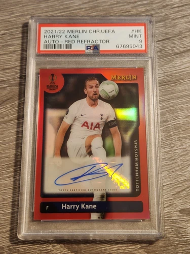 Harry Kane 2021 Topps Merlin Chrome Red Refractor /10