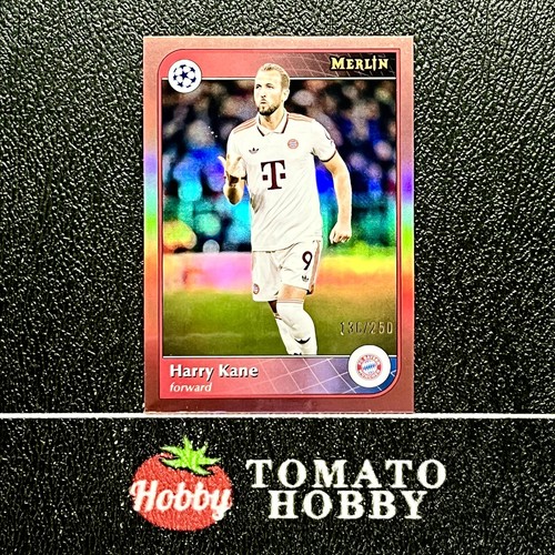 Harry Kane 2024 Topps Merlin Chrome Rosa Gold Refractor /250