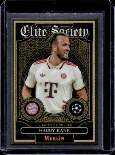 Harry Kane 2024 Topps Merlin Chrome UEFA