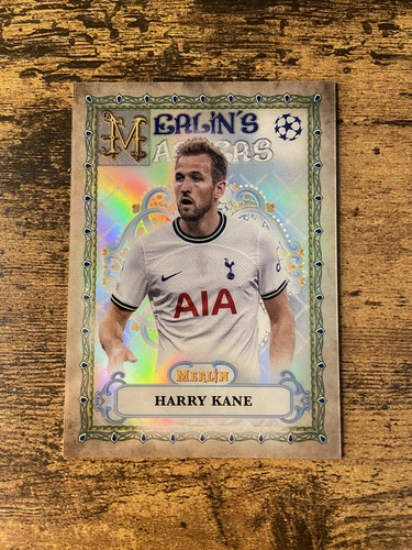 Harry Kane 2022 Panini Merlin Chrome UEFA
