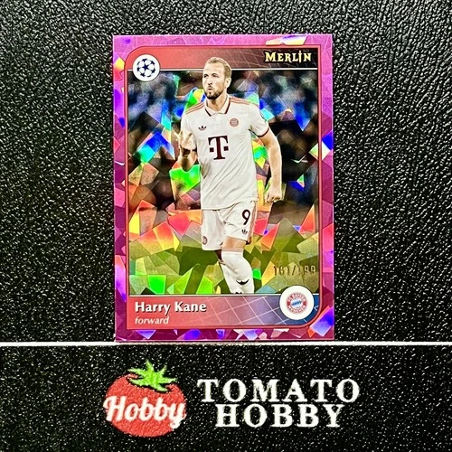 Harry Kane 2024 Topps Merlin Chrome UEFA Pink Atomic Refractor /199
