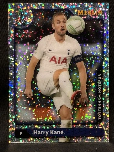 Harry Kane 2021 Topps Merlin Collection Chrome Speckle Refractor /150