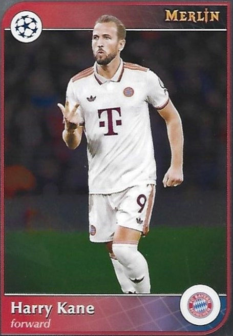 Harry Kane 2024 Topps Merlin UEFA Club Competitions