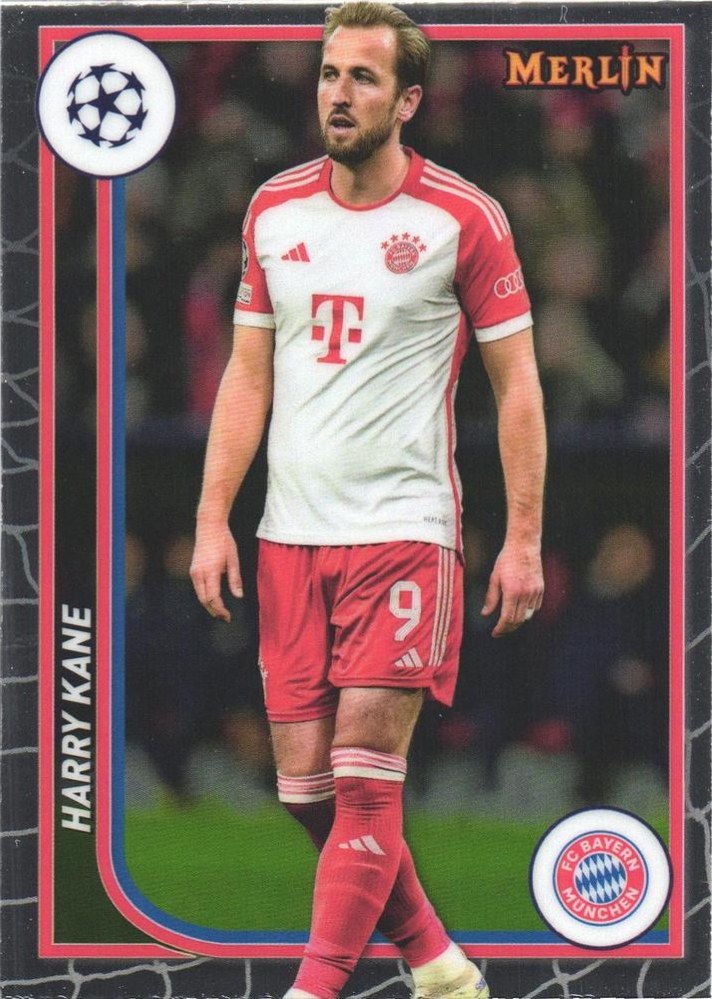 Harry Kane 2023 Topps Merlin UEFA Club Competitions