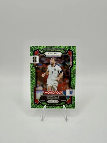 Harry Kane 2026 Panini Monopoly Prizm Coppa del Mondo FIFA Green Wave