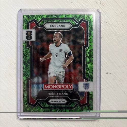 Harry Kane 2026 Panini Monopoly Prizm FIFA World Cup Green #22