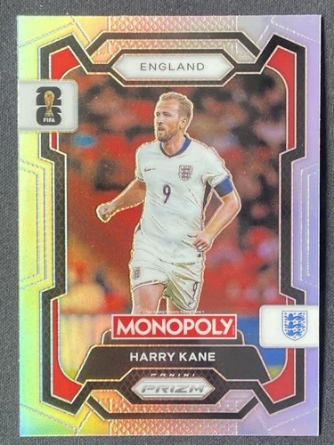 Harry Kane 2026 Panini Monopoly Prizm FIFA World Cup Silver Prizm #22