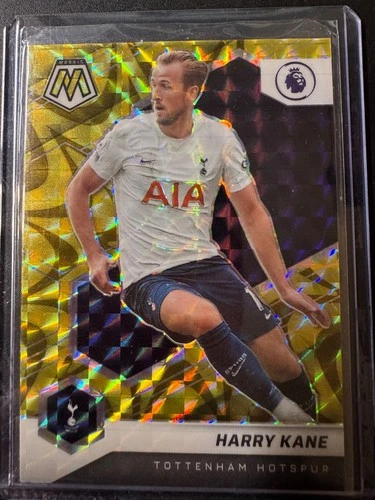 Harry Kane 2021 Panini Mosaic Gold