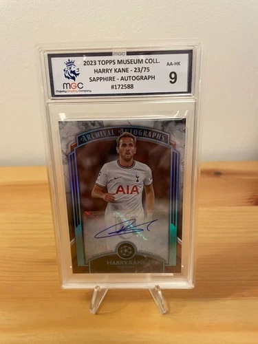 Harry Kane 2023 Topps Museum Collection Sapphire /75