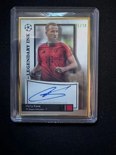 Harry Kane 2024 Topps Museum Gold Frame /10
