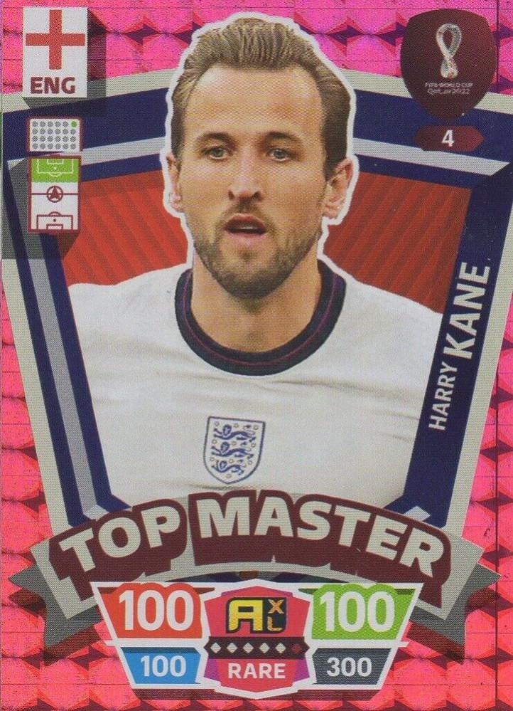 Harry Kane 2022 Panini Adrenalyn XL FIFA World Cup