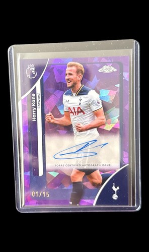 Harry Kane 2025 Topps Premier League Zaffiro Cromato Viola /15