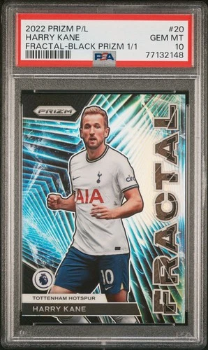 Harry Kane 2022 Panini Prizm Black Refractor 1/1