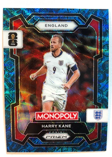 Harry Kane 2026 Panini Prizm Blue Wave #22