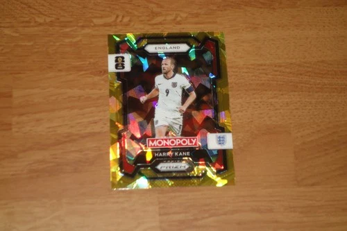 Harry Kane 2026 Panini Prizm Cracked Gold Ice