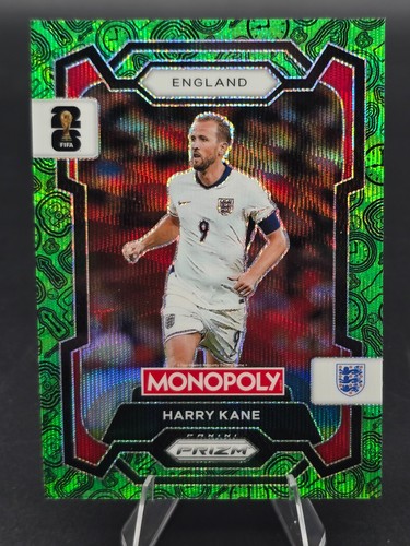 Harry Kane 2026 Panini Prizm Green Wave #22