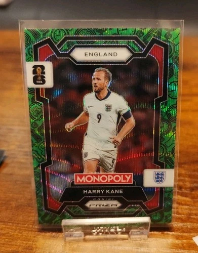Harry Kane 2026 Panini Prizm Green Wave #22
