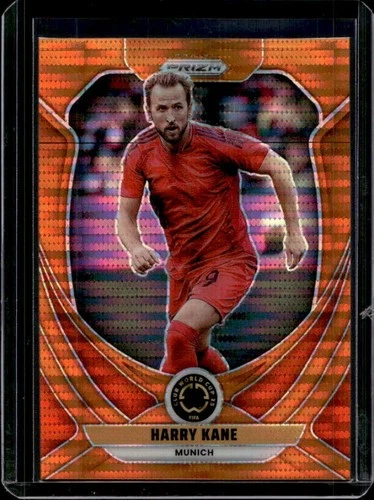 Harry Kane 2025 Panini Prizm Orange Pulsar /149