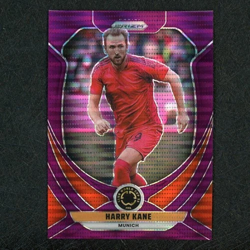Harry Kane 2025 Panini Prizm Purple Pulsar Prizm 13/75