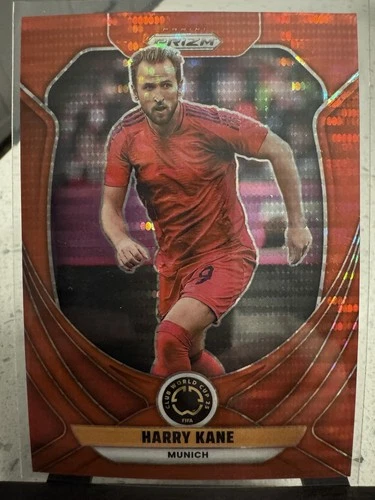 Harry Kane 2025 Panini Prizm Red Pulsar /299