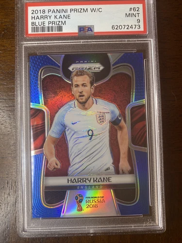 Harry Kane 2018 Panini Prizm World Cup Blue Prizm /199