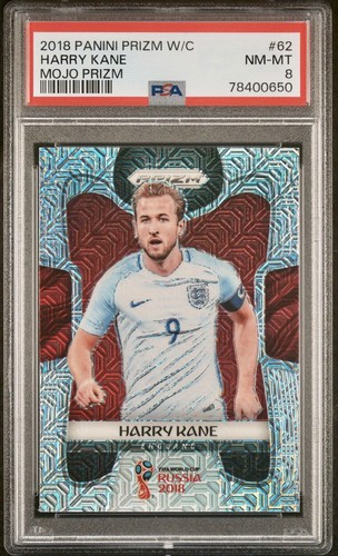 Harry Kane 2018 Panini Prizm World Cup Lazer Prizm #62