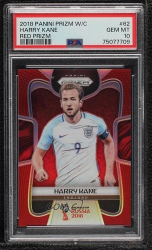 Harry Kane 2018 Panini Prizm World Cup Rojo Prizm /149