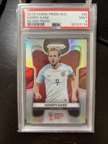 Harry Kane 2018 Panini Prizm World Cup Silver Refractor