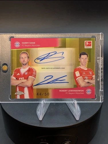 Harry Kane / Robert Lewandowski 2025 Topps Chrome /50