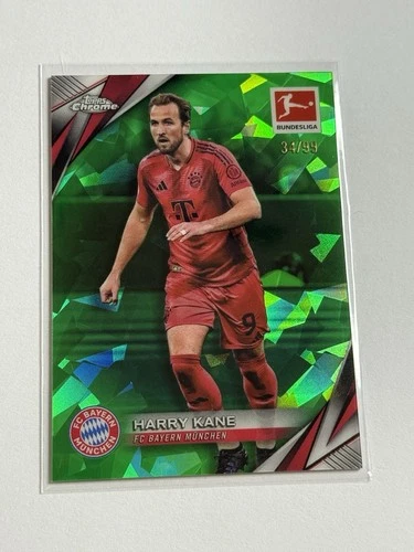 Harry Kane 2024 Topps Sapphire Chrome Green Ice /99