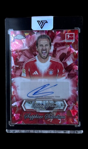 Harry Kane 2025 Topps Sapphire Chrome Sapphire /5