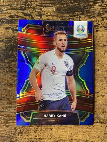 Harry Kane 2020 Panini Select Blue Prizm /225