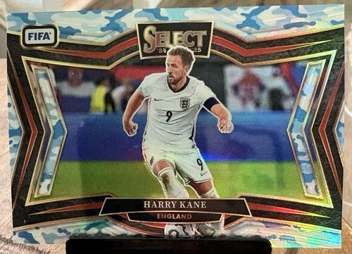 Harry Kane 2024 Panini Select FIFA Winter Camo Prizm /30