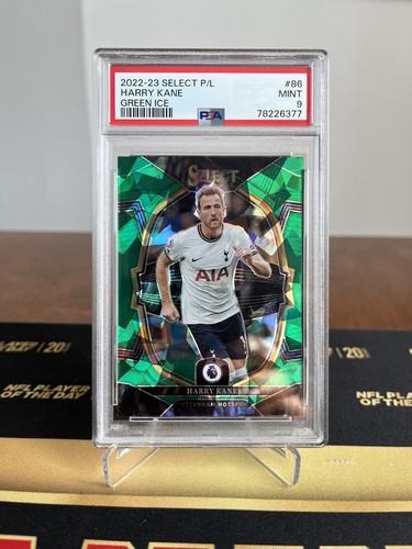 Harry Kane 2022 Panini Select Green Ice