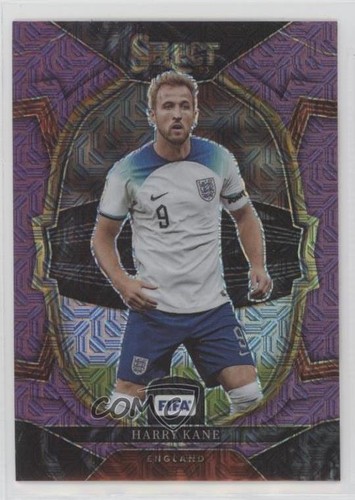 Harry Kane 2022 Panini Select Purple Mojo Prizm