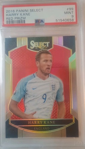 Harry Kane 2016 Panini Select Red Prizm /199