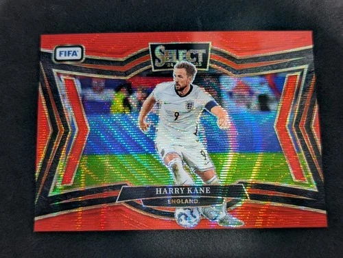 Harry Kane 2024 Panini Select Red Wave Prizm /59